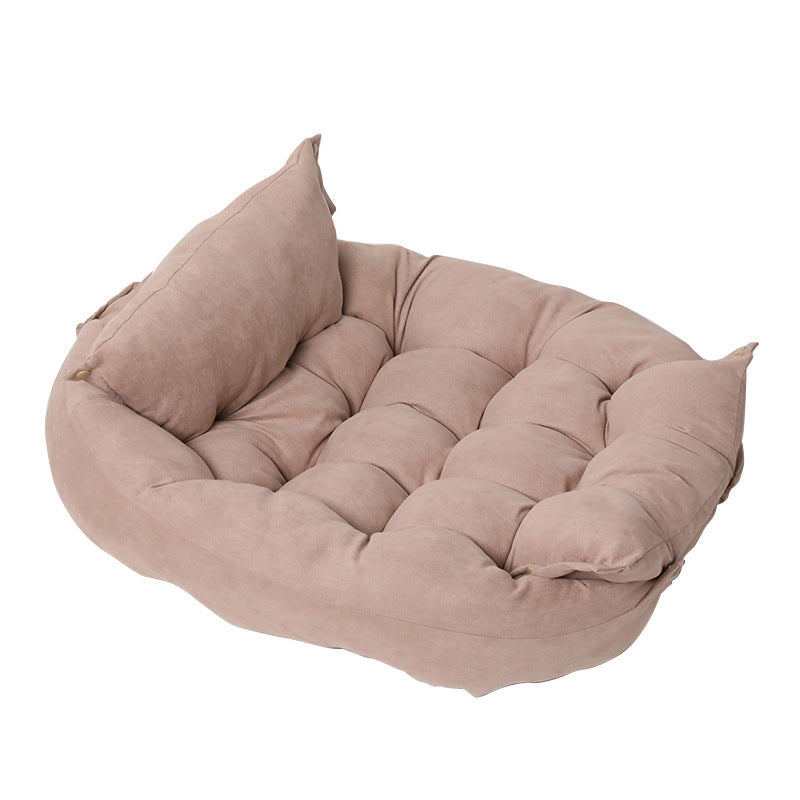 Customizable Multifunctional Folding Pet Cushion